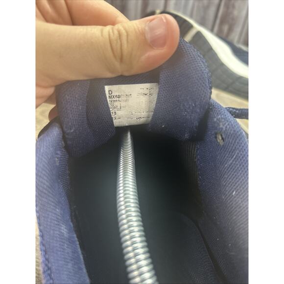 Size 13 - New Balance 608v5 Navy Blue D Width Pre Owned - Picture 7 of 7